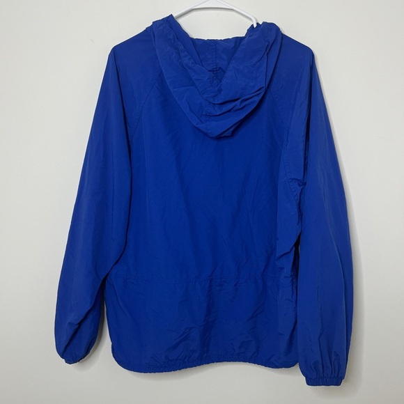 L.L. Bean Quarter Zip Windbreaker Jacket Pullover Size Medium Men’s Blue - Picture 9 of 9